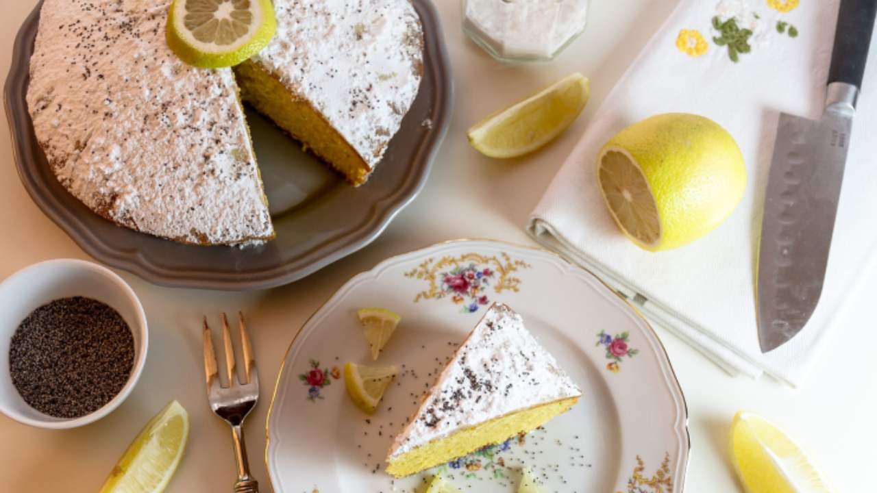 torta al limone