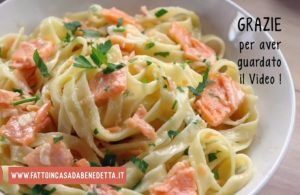 Tagliatelle Salmone E Panna, Il Piatto Veloce E Saporito Di Benedetta Rossi