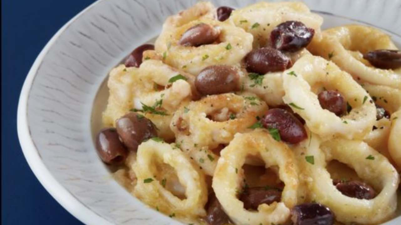 calamari limone olive