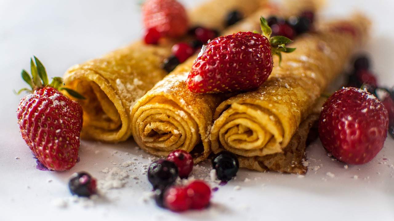 Ricetta crepes mele e caramello