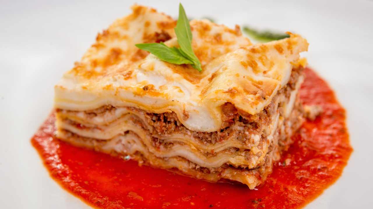 richiamo alimentare lasagne ragù