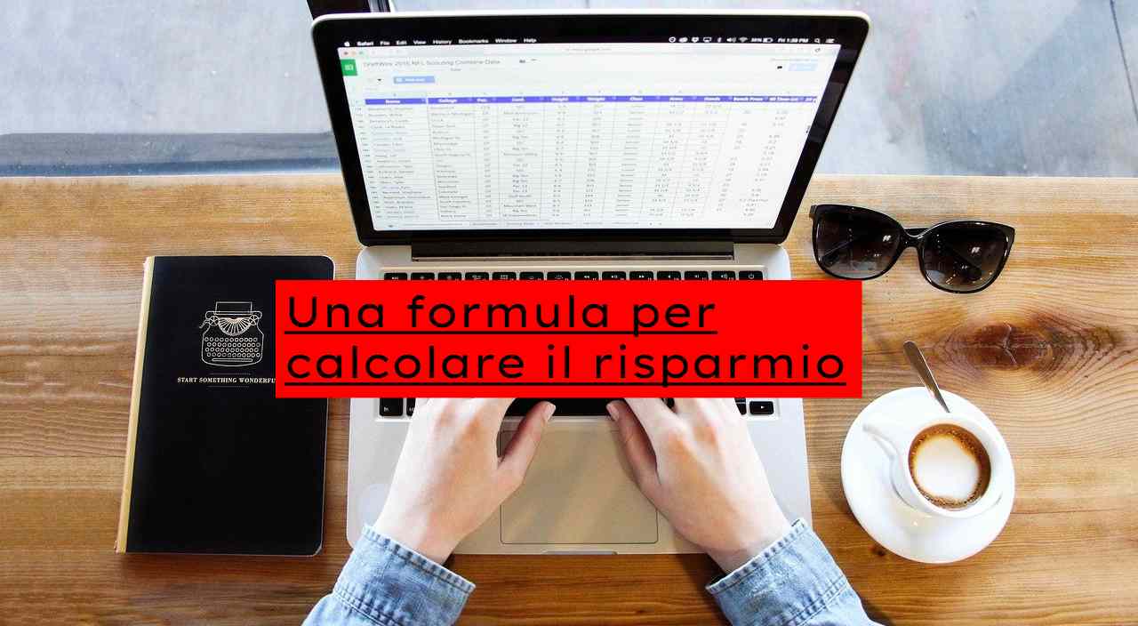 Calcolo del risparmio