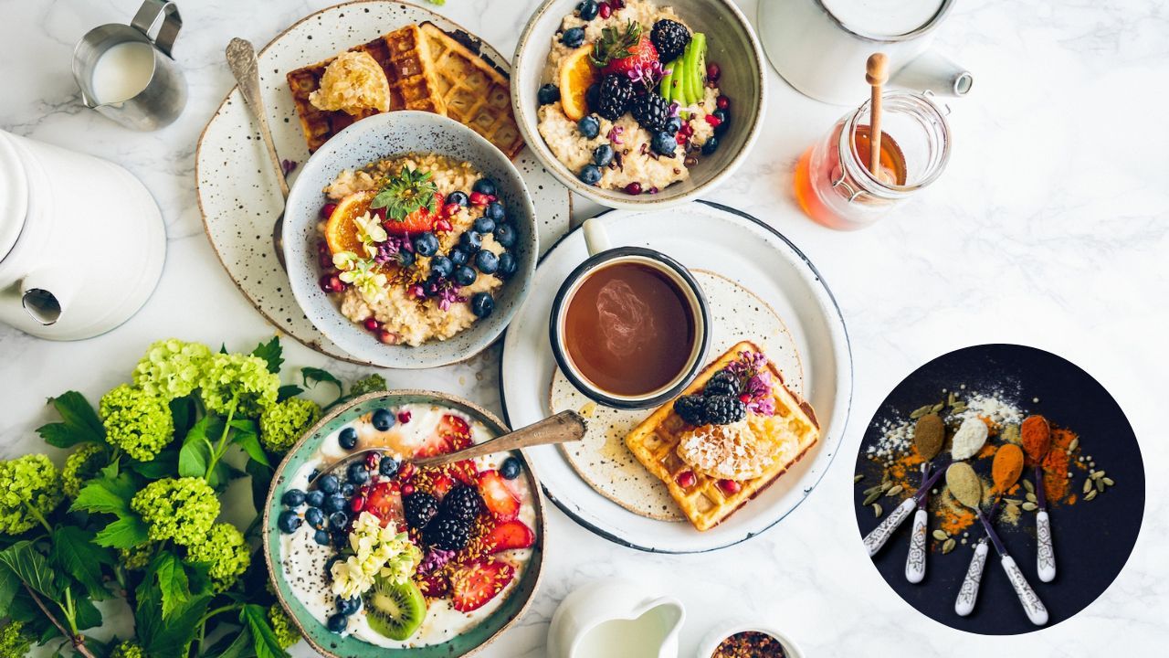 Colazione cibi speziati