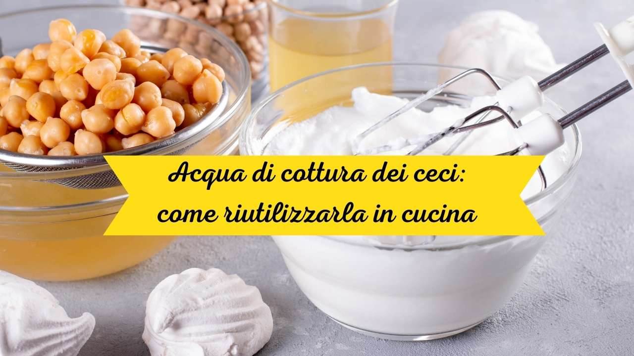 acqua ceci cucina