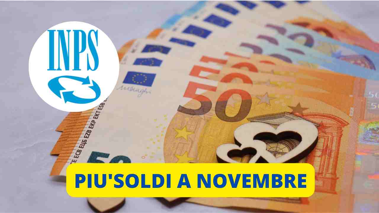 novembre INPS cedolino pensioni aumenti 2022