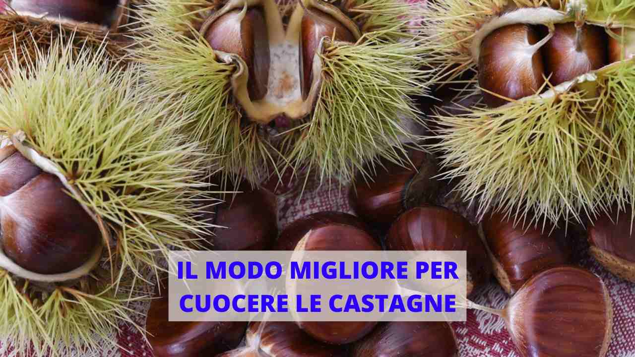 caldarroste come cuocerle casa castagne friggitrice ad aria