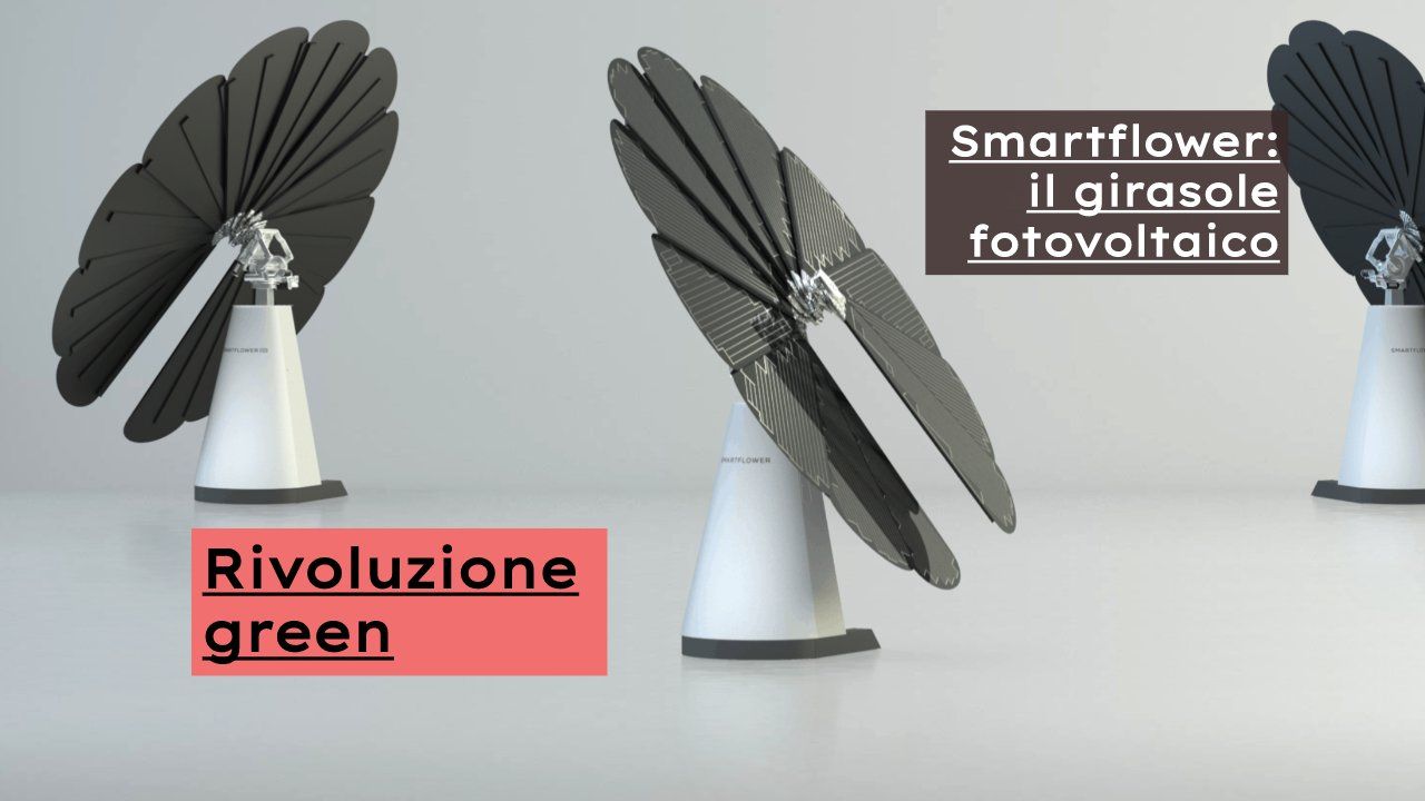 Smartflower impianto fotovoltaico