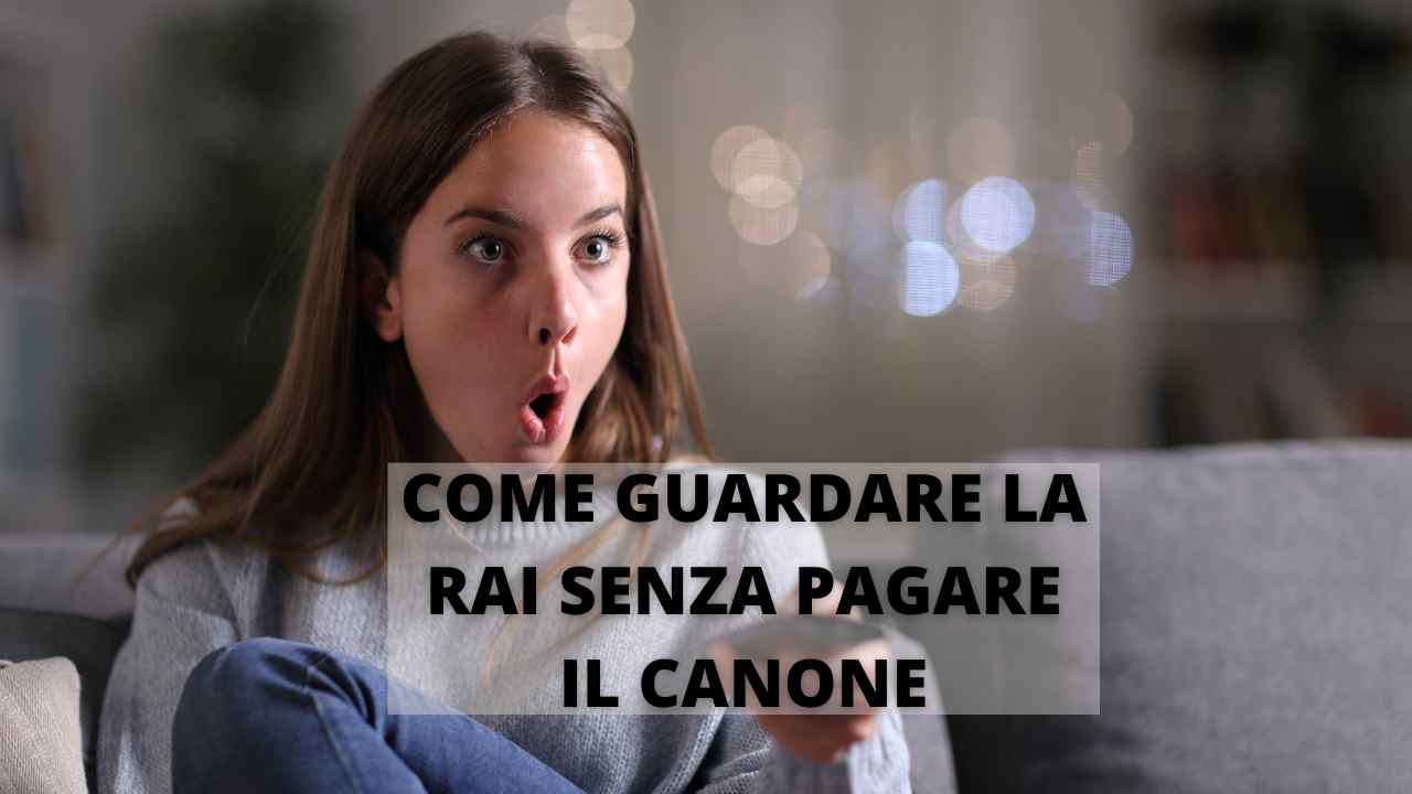 canone rai esenzione come non pagarlo