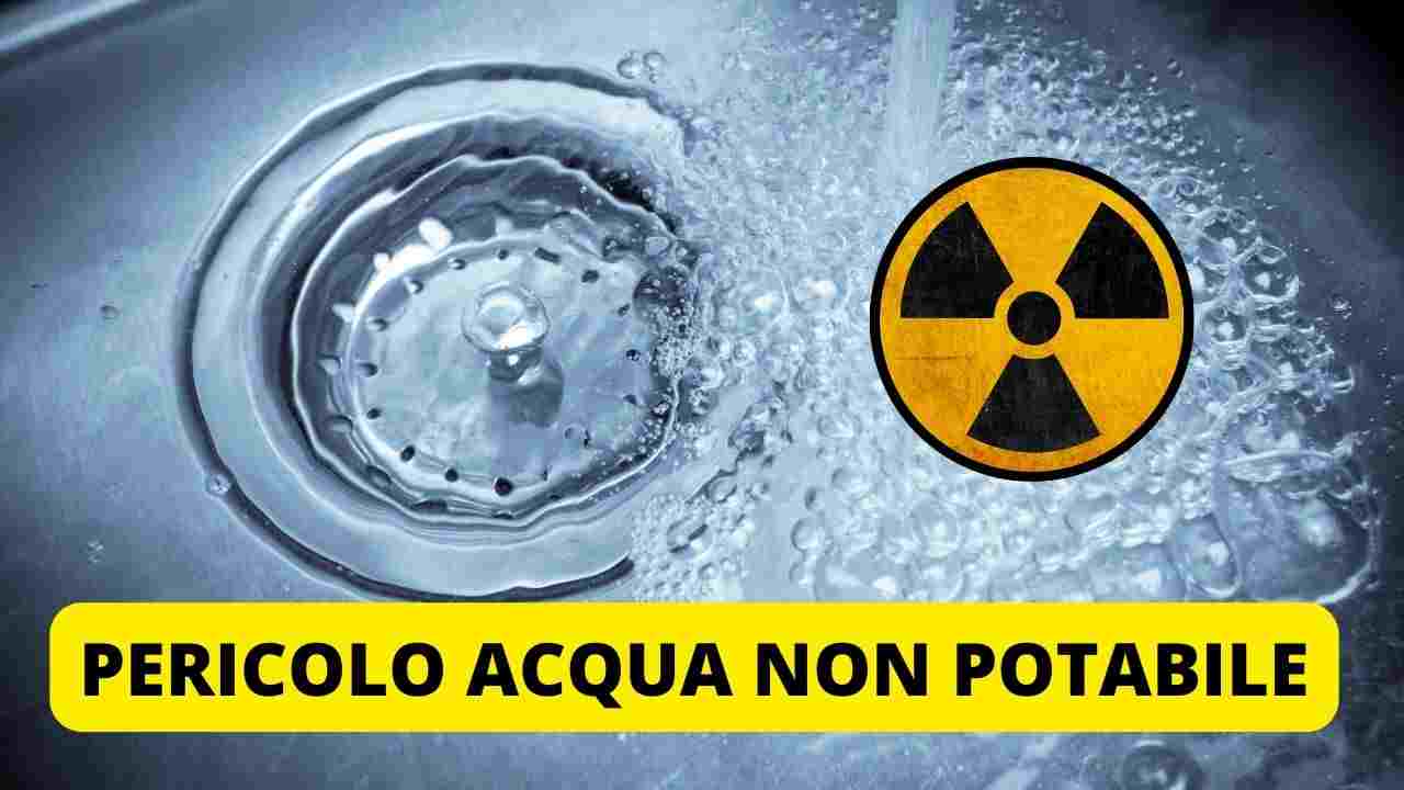 Acqua del rubinetto contaminata batterio asl comuni