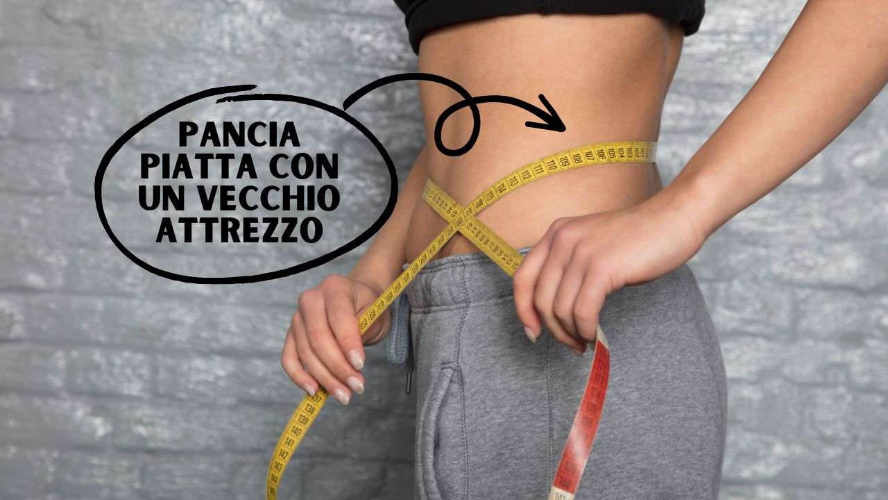 vecchio oggetto pancia piatta