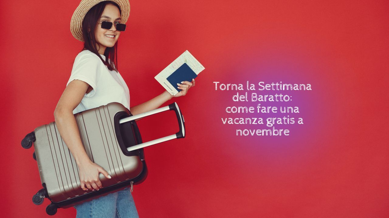 viaggiare gratis novembre