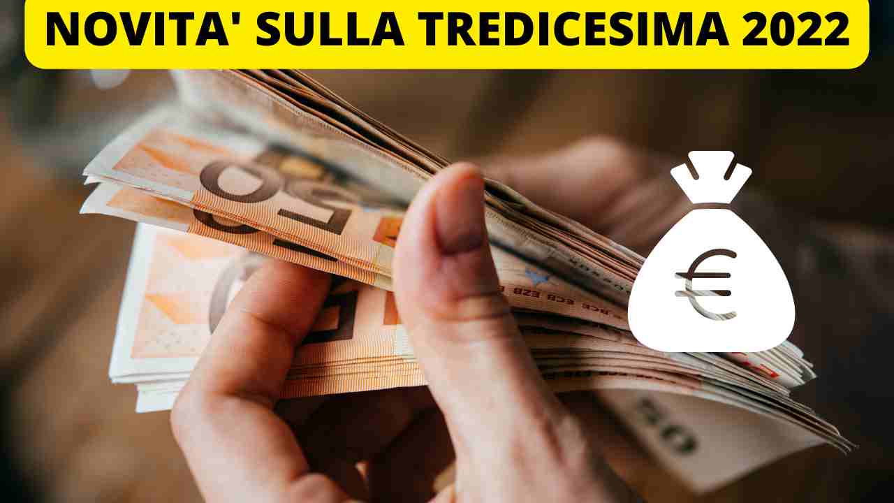 tredicesima 2022 quando arriva pagamenti