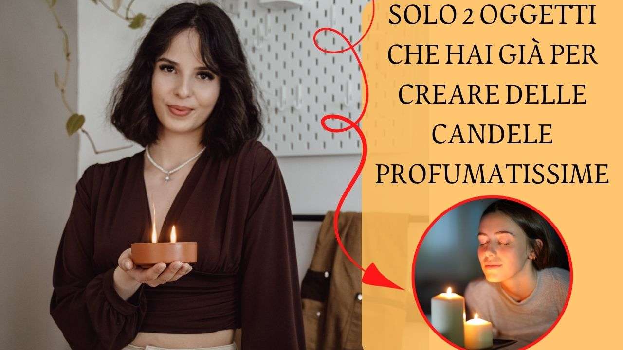 candele profumate fai da te