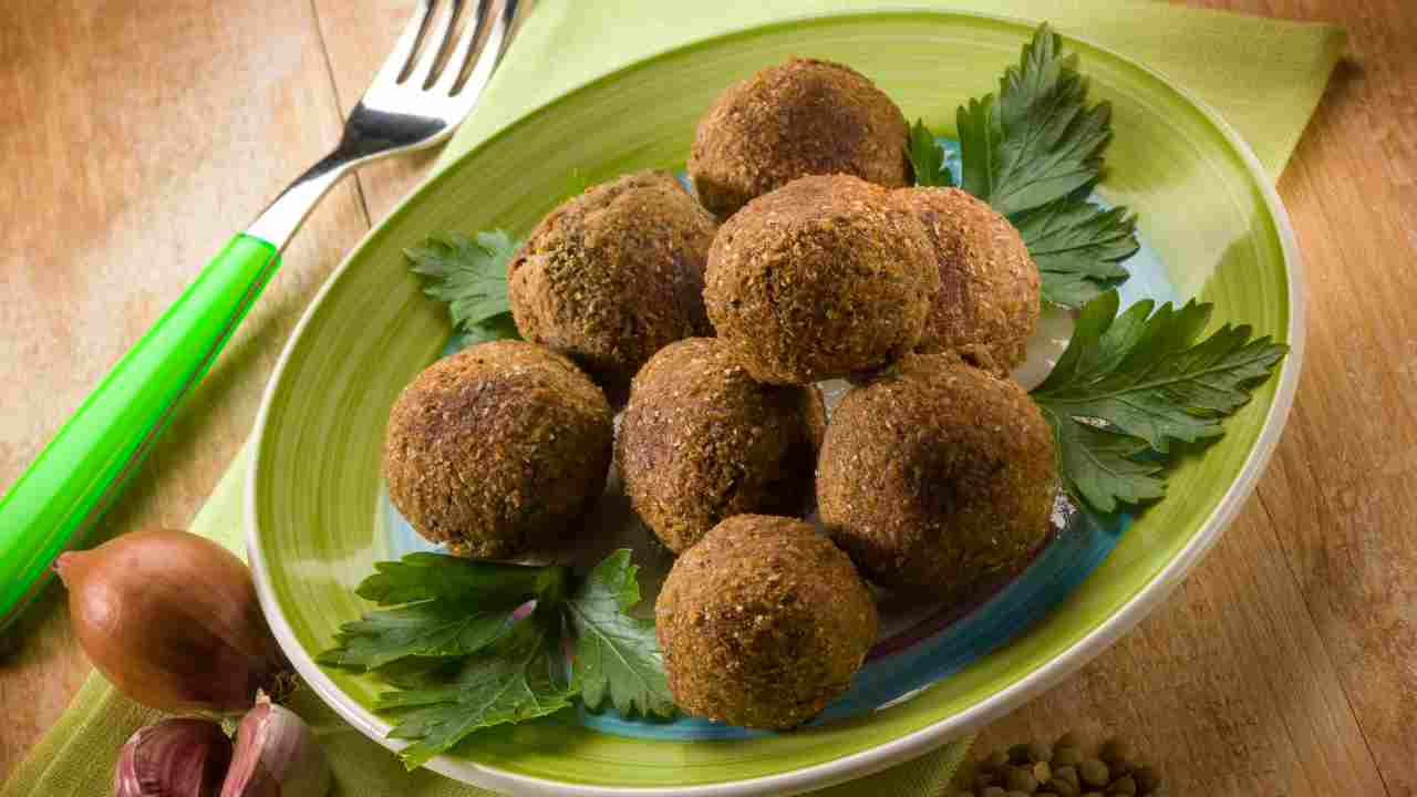 polpette di lenticchie ricetta preparazione ingredienti