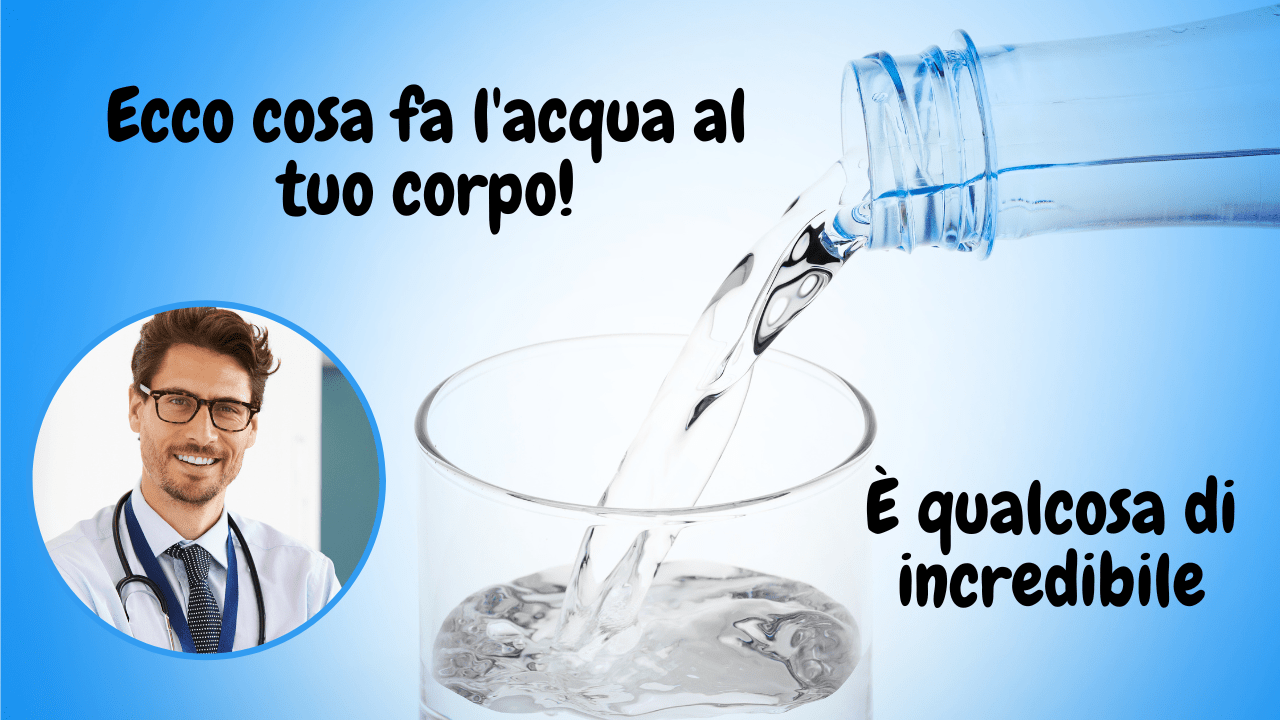 acqua corpo effetti