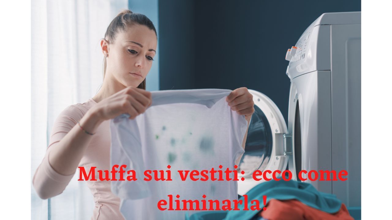 come eliminarla sui vestiti