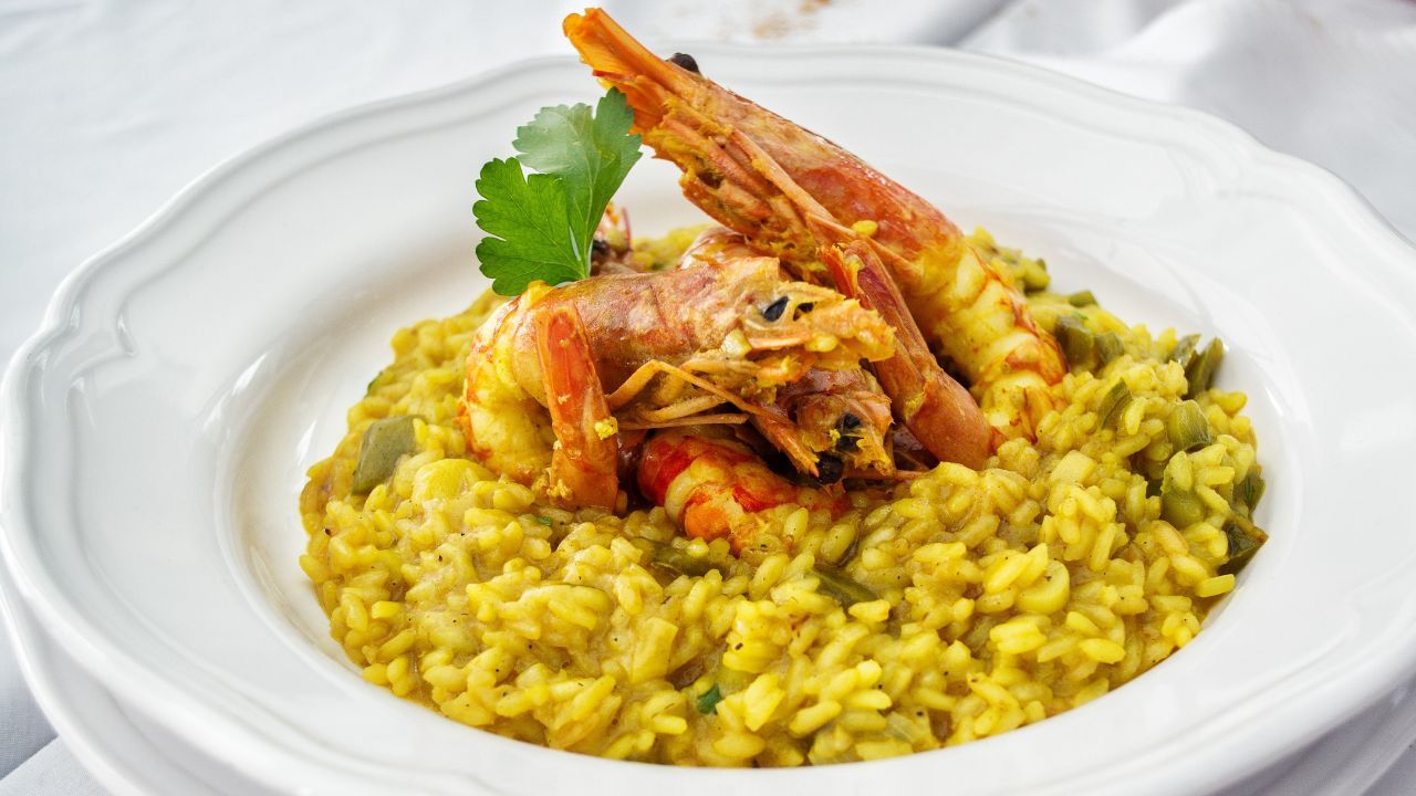 Risotto pescatora