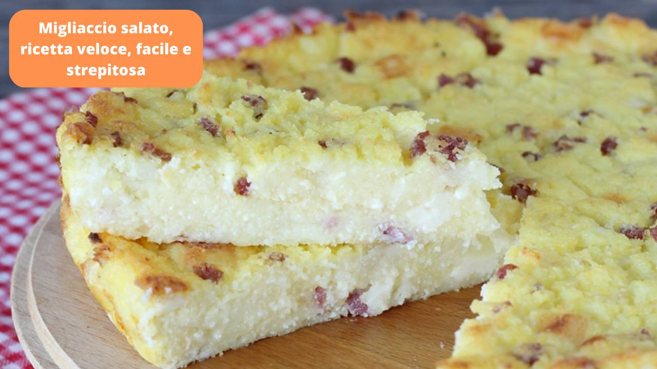 Migliaccio salato ricetta