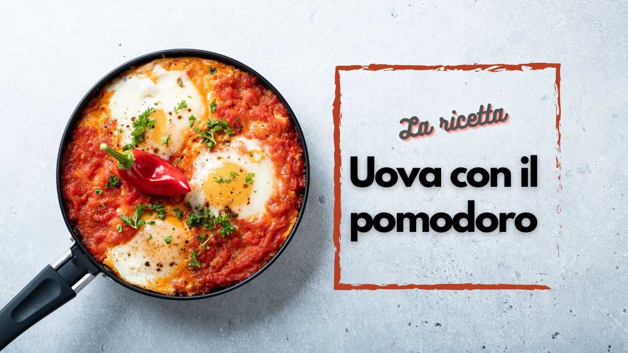 piatto sano uova pomodoro