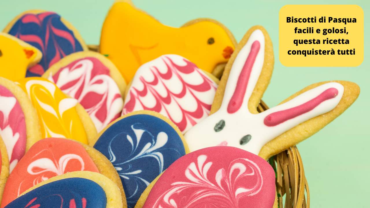 Biscotti Pasqua facili ricetta