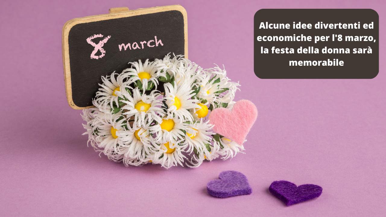 Idee economiche 8 marzo