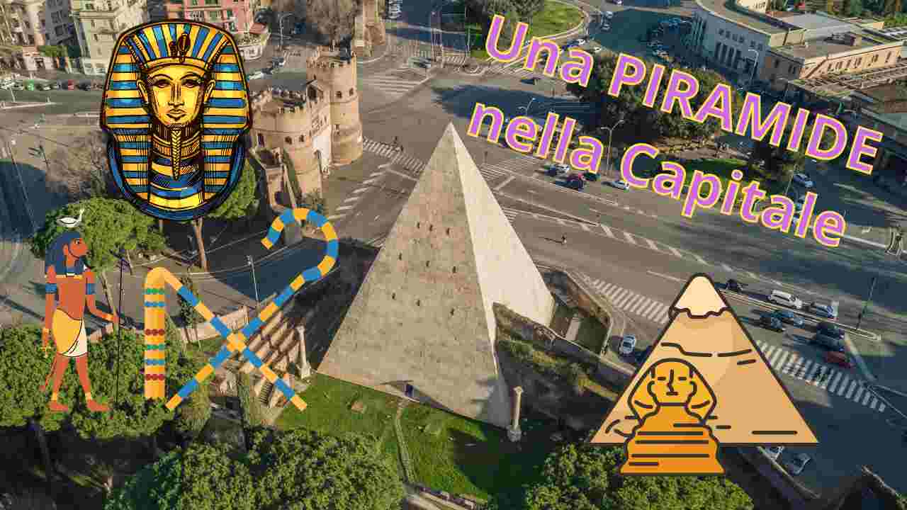 piramide cestia egizia roma come visitarla storia curiosità chi vi è sepolto