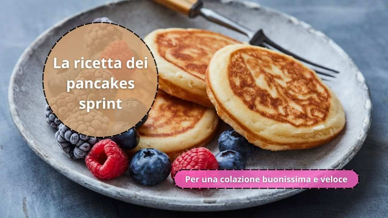 ricetta pancakes sprint