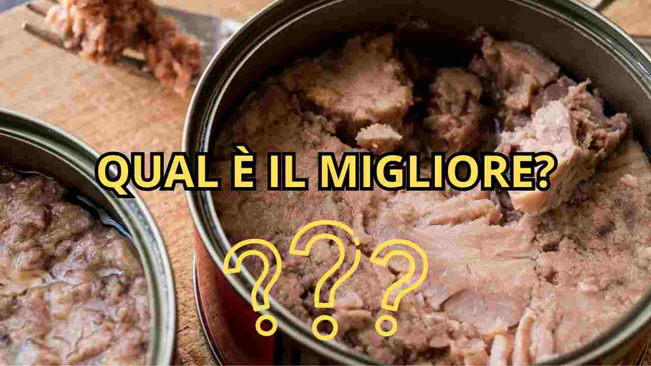 Tonno al naturale e all'olio di oliva migliore quale mangiare