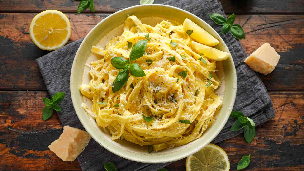 spaghetti limone