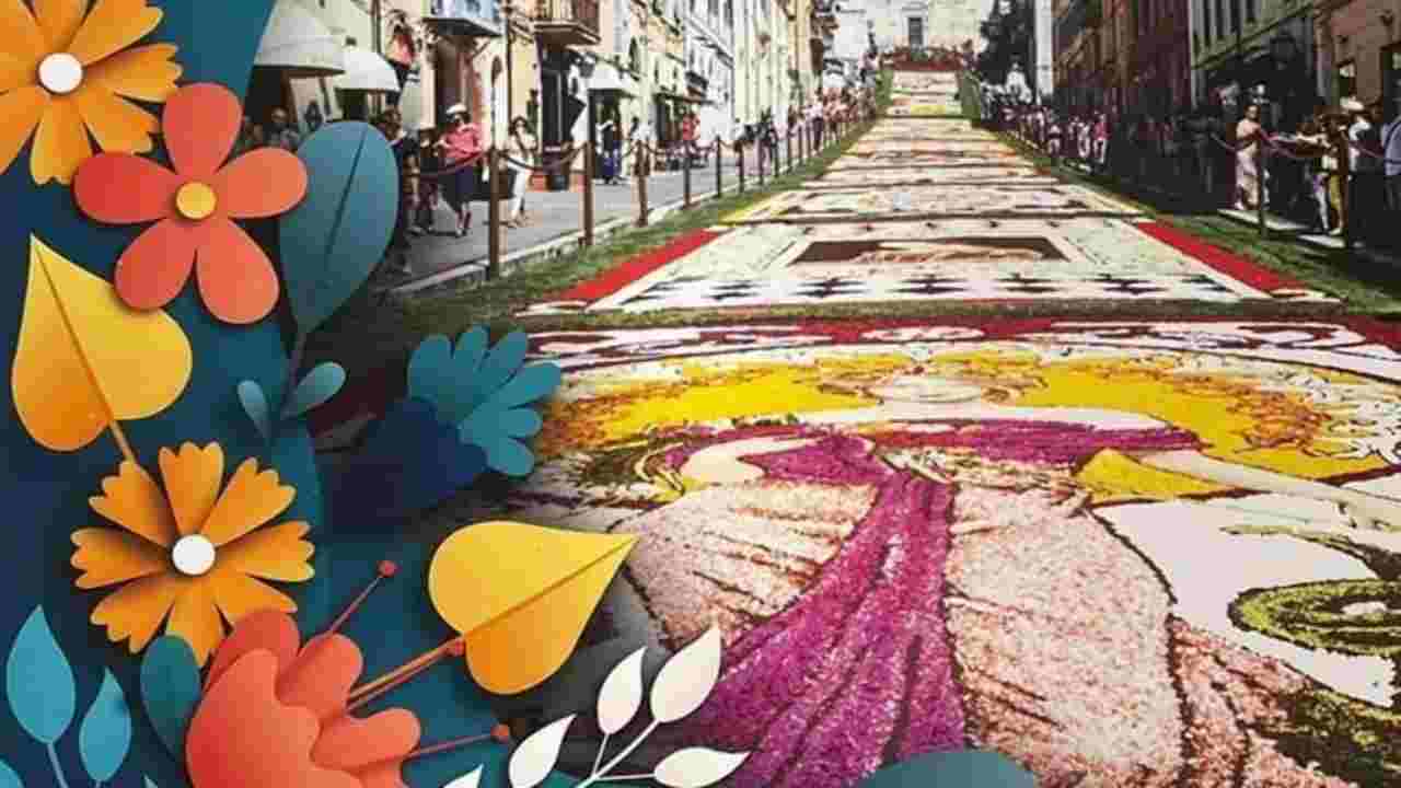 Qual è la più bella infiorata d'Italia?