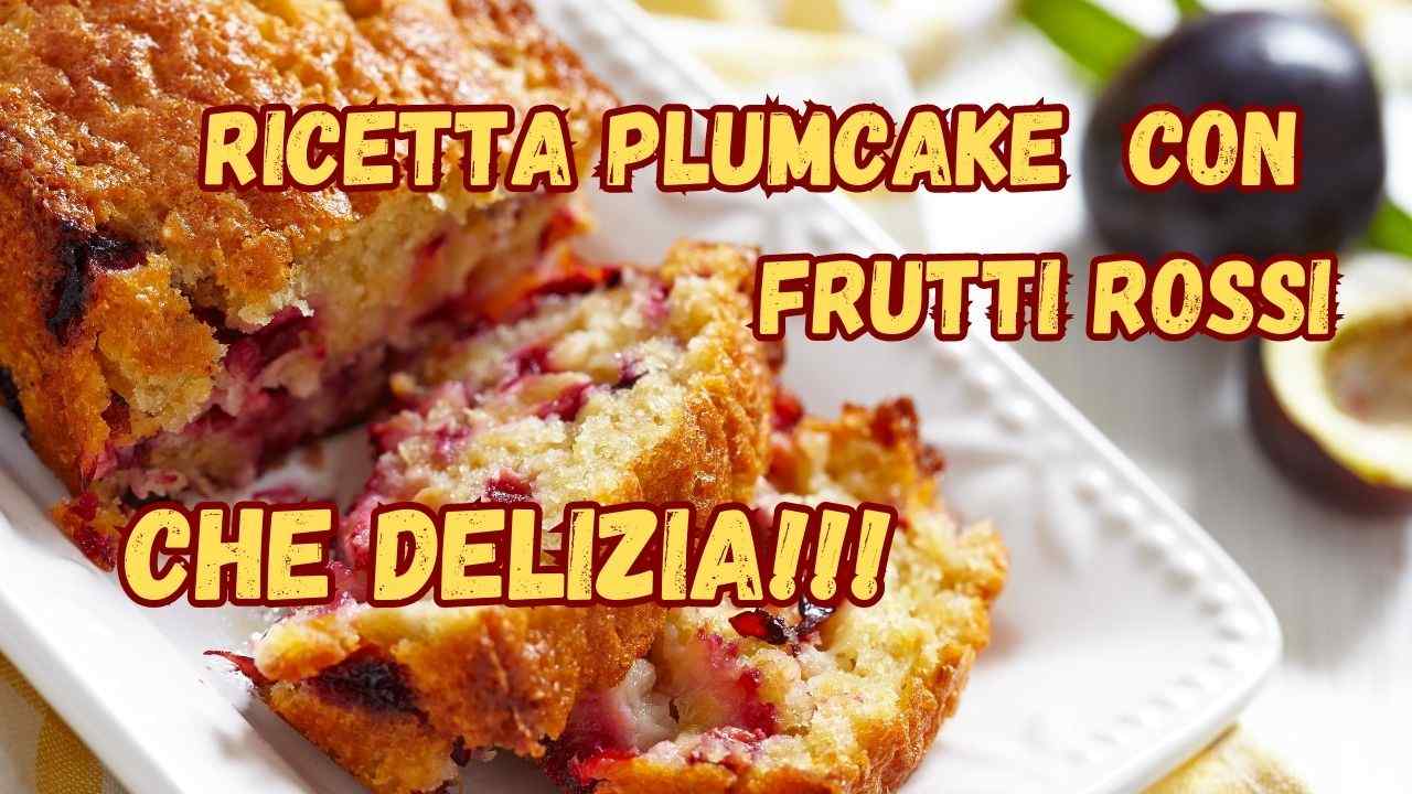 ricetta plumcake