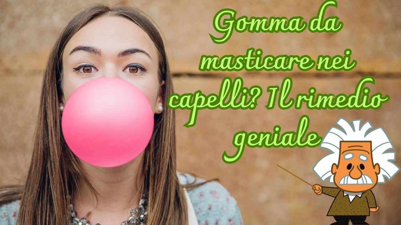 capelli gomma da masticare