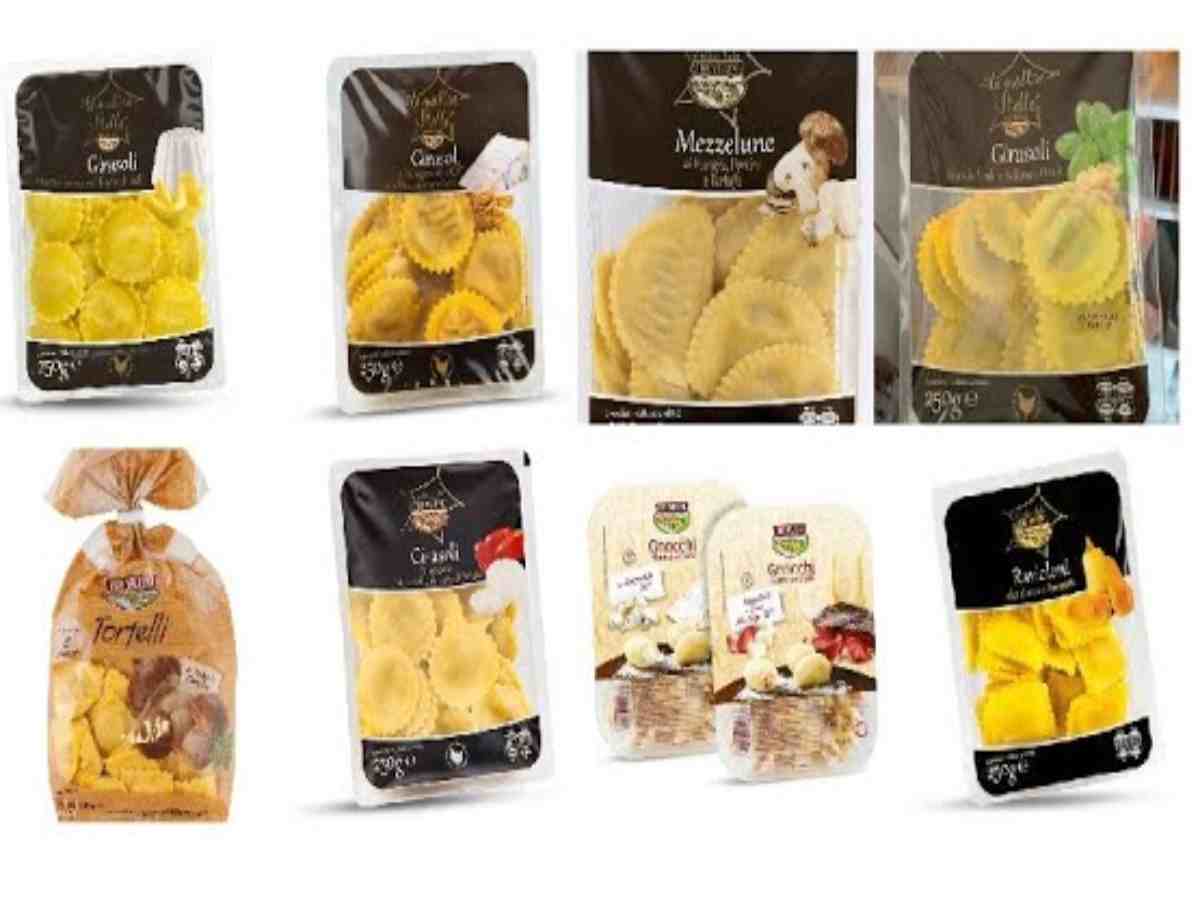 confezioni di pasta fresca le nostre stelle