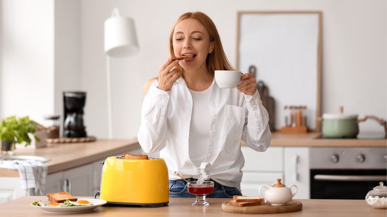 spuntino e colazione diverse