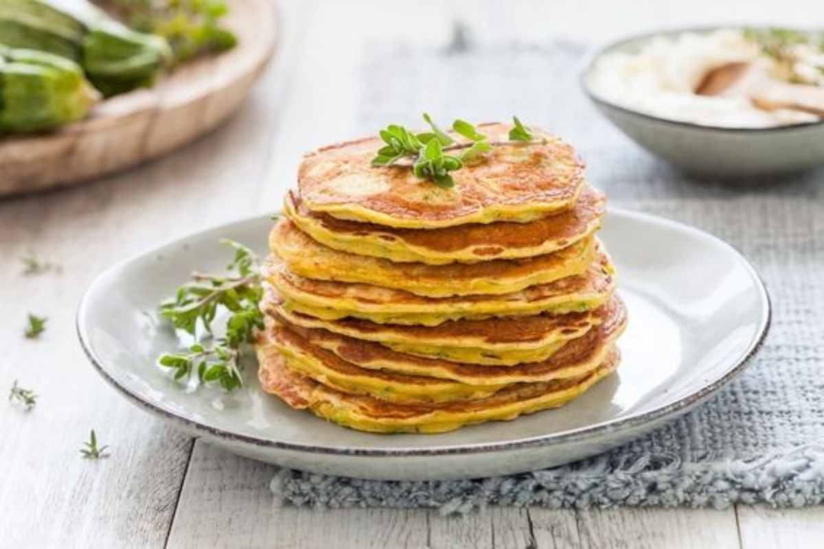 Pancakes salati ricetta