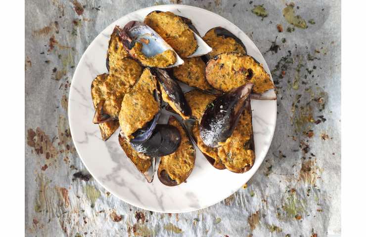 Cozze ripiene, ideali per la domenica