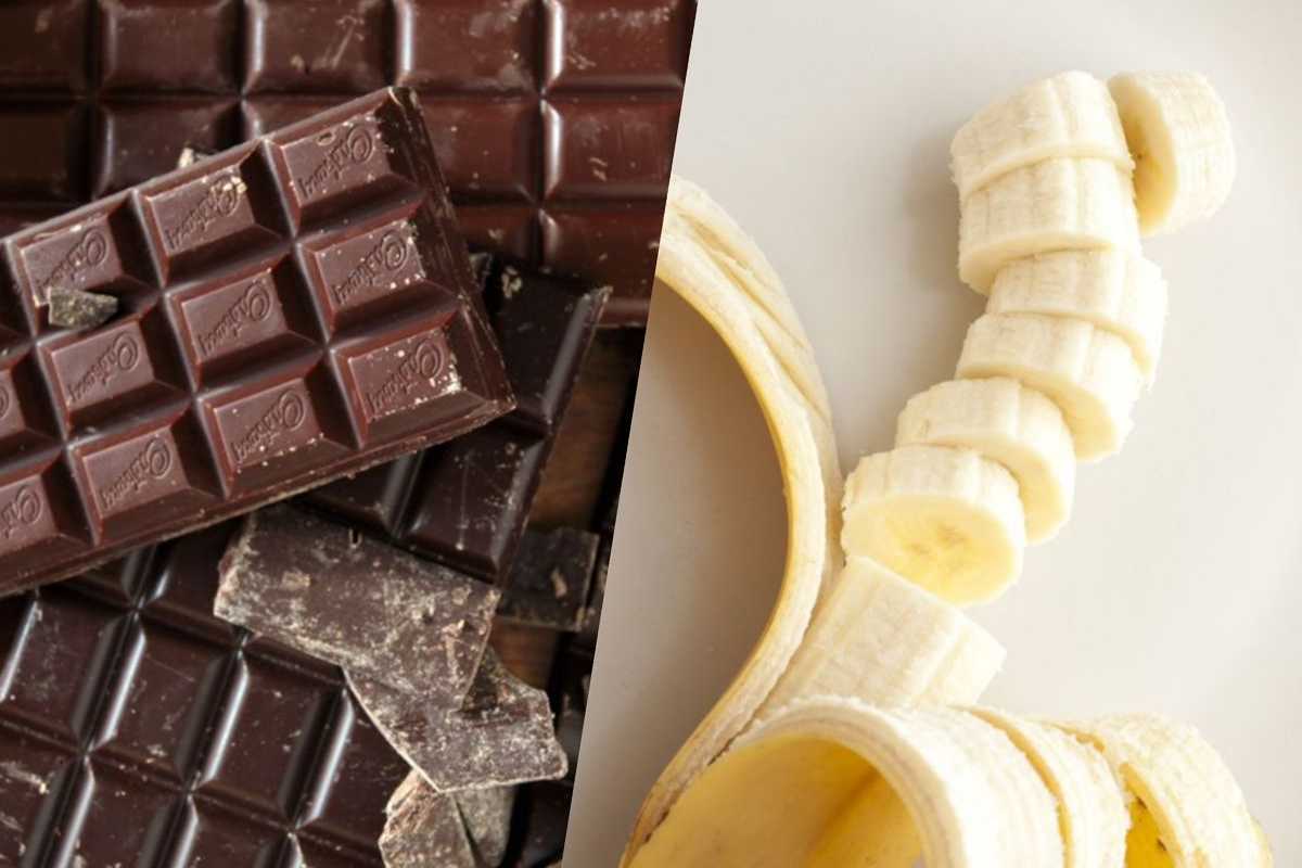 cioccolato e banana