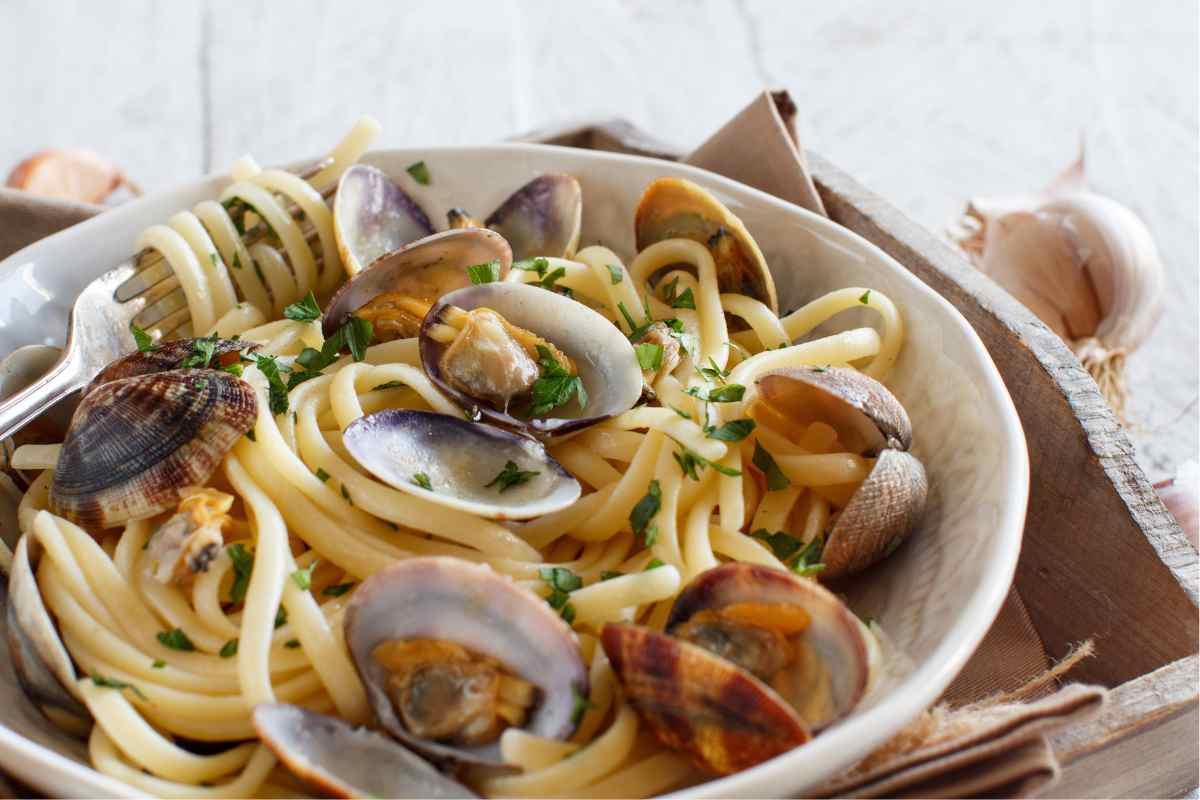 pasta e vongole