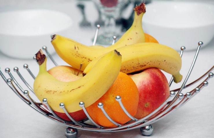 perchè non mettere banane portafrutta