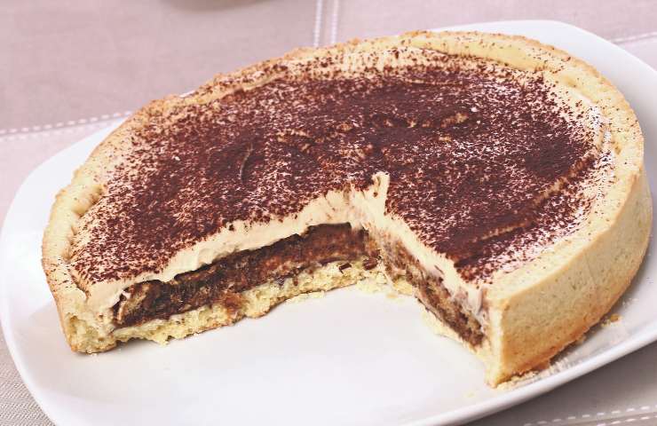 Crostata al tiramisù