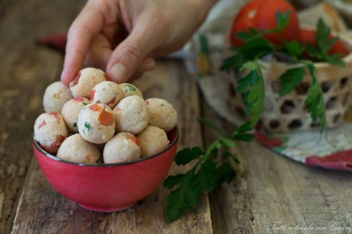 Tartufi al tonno ricetta