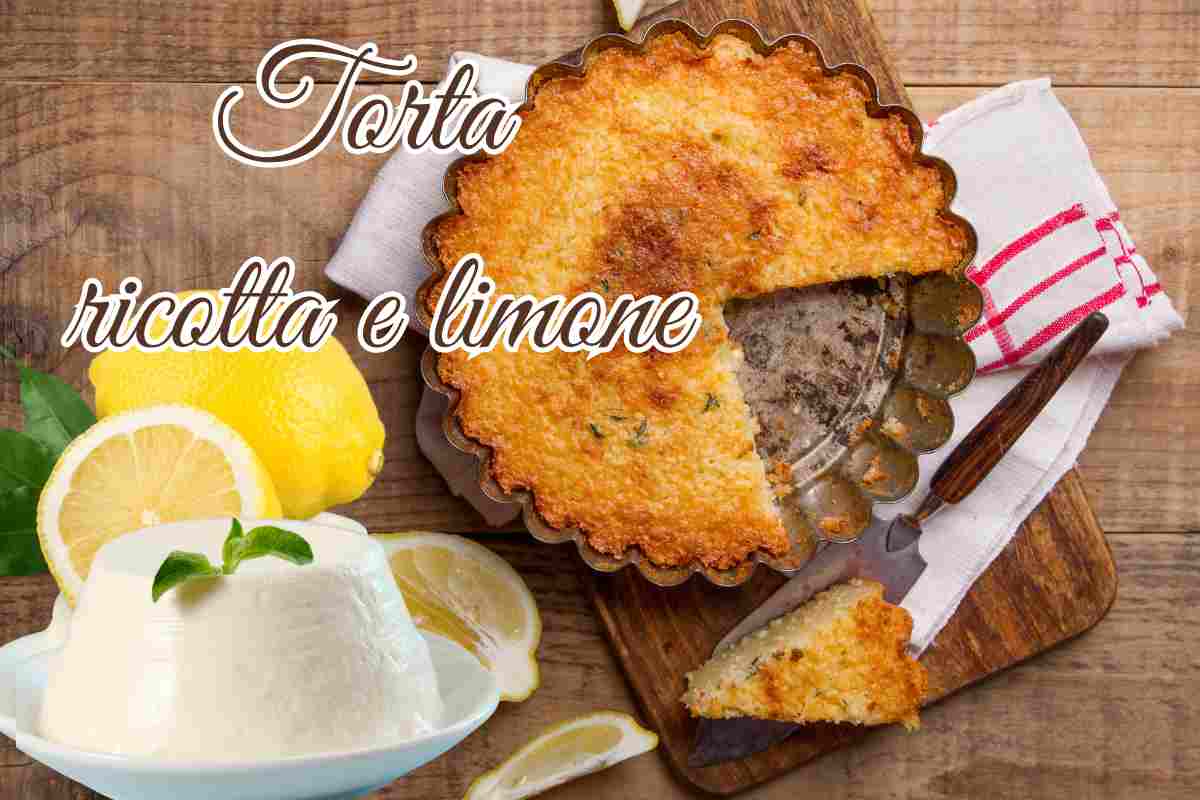 La torta zero farina e zero burro: delicatissima al limone, un piacere per ogni palato