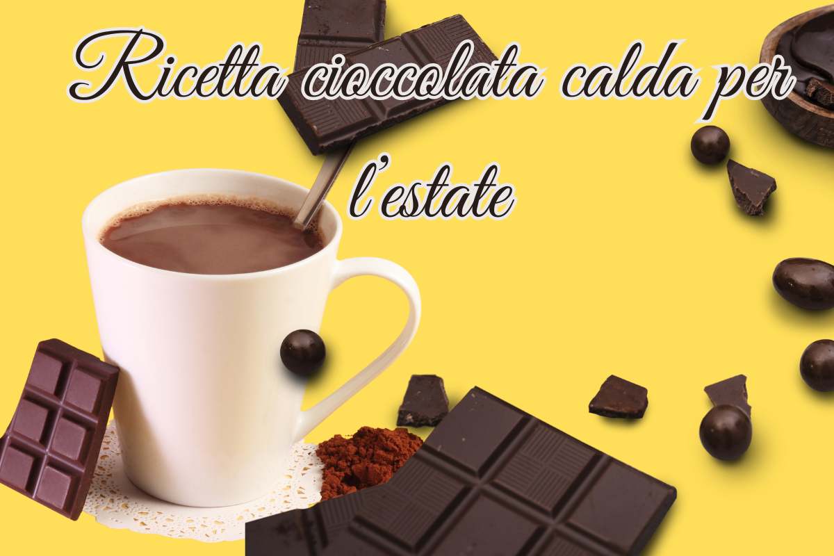 Rinunciare alla cioccolata calda solo perché è estate? No! Esiste anche la ricetta della versione fredda