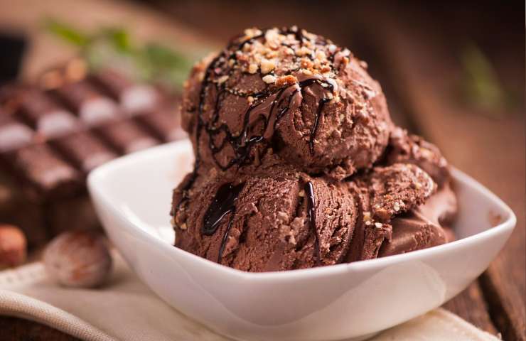 gelato al cioccolato 