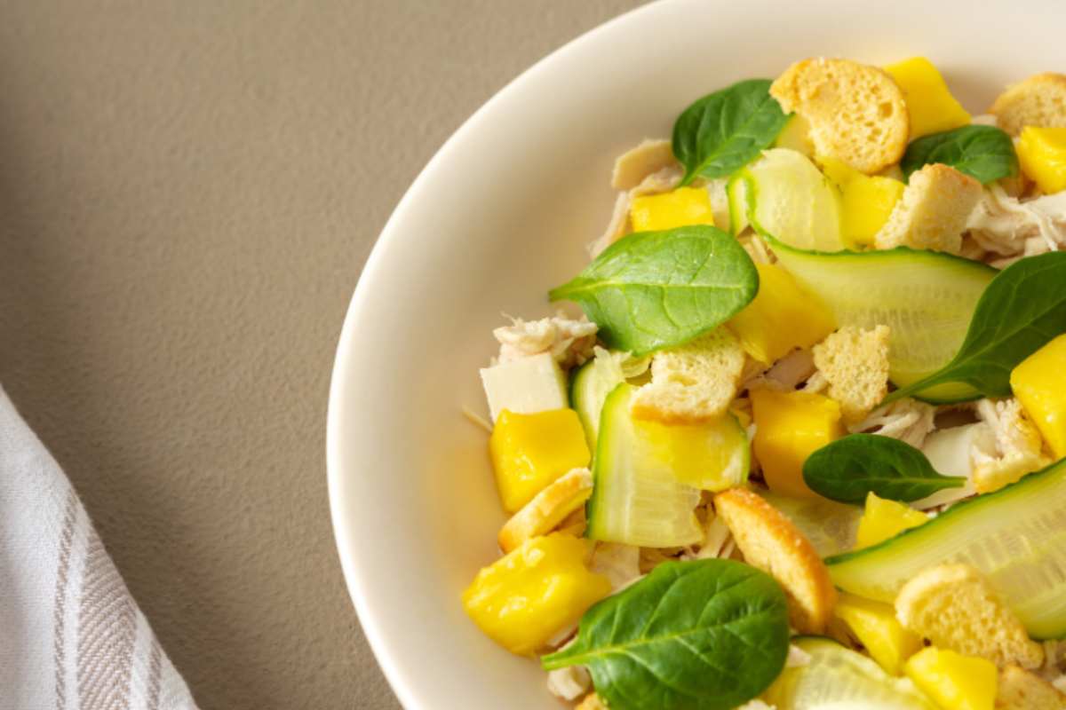 insalata con mango