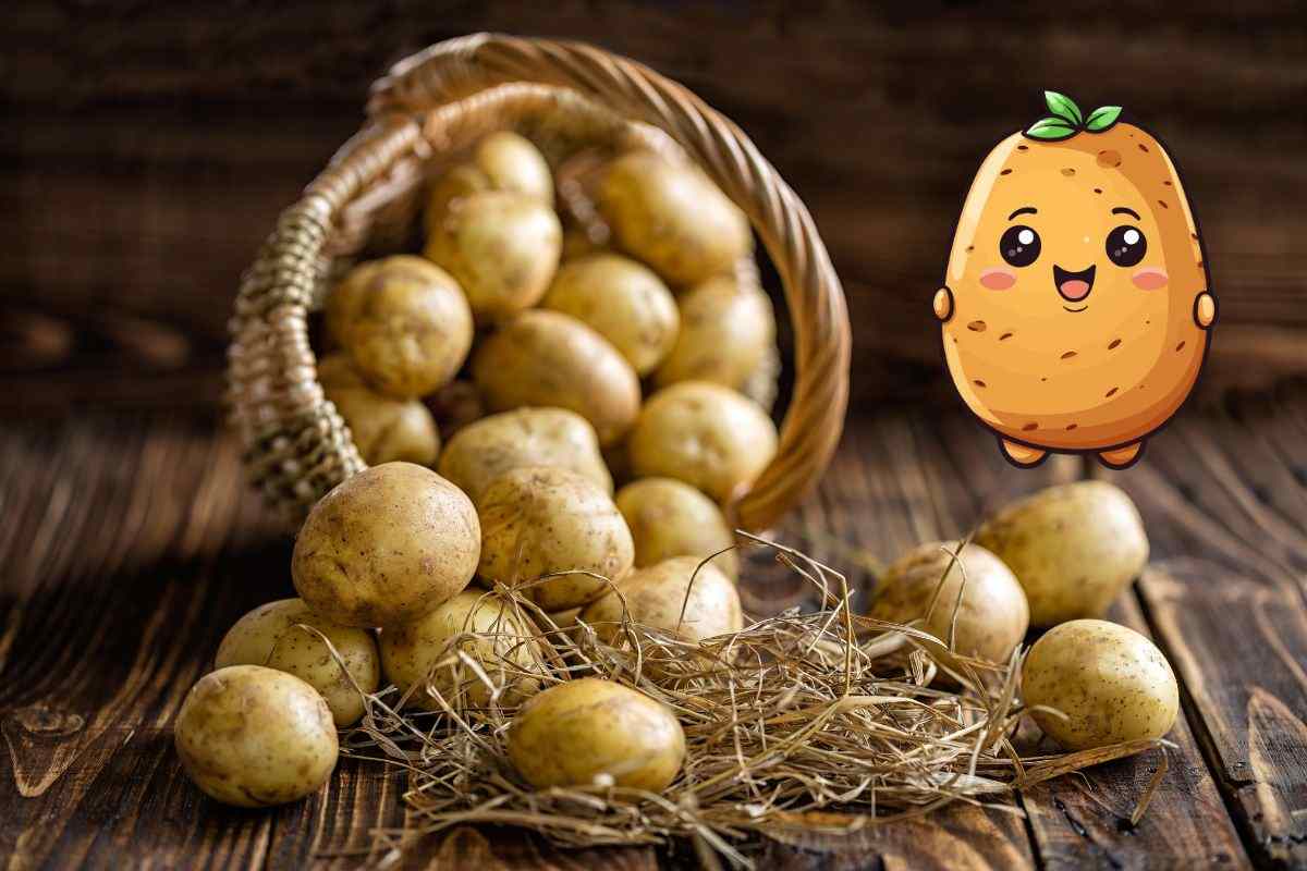 Cesto di patate