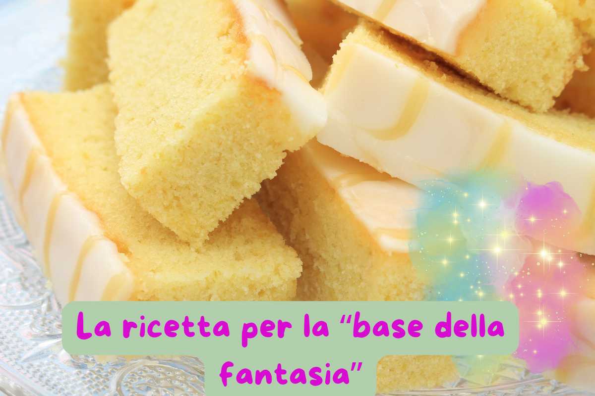 La chiamo "la base della fantasia" perché è perfetta per ogni tipo di dolce: la prepari, è morbidissima e la condisci come vuoi