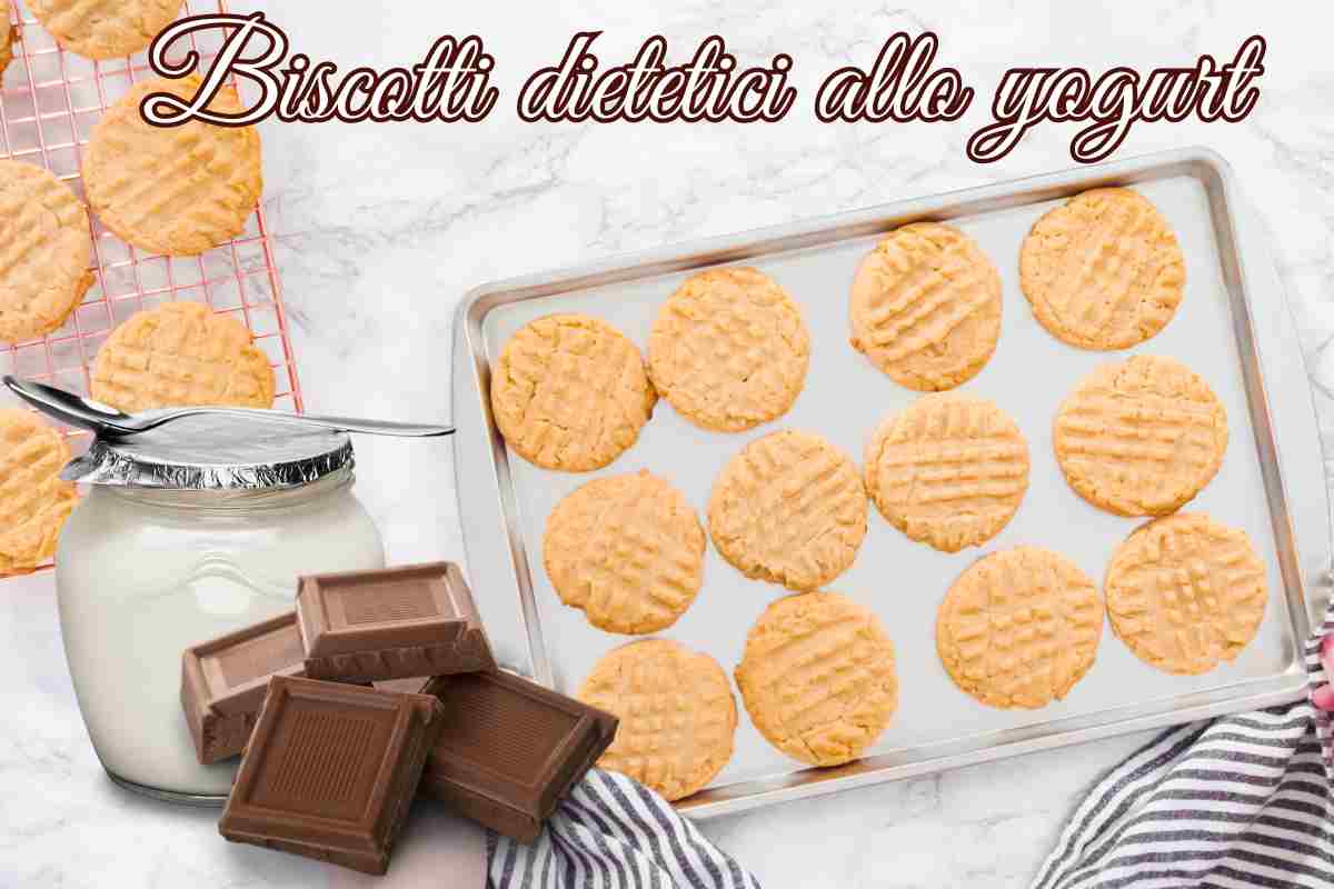 Ci sono riuscita con un solo vasetto di yogurt: ho dato vita a dei biscotti dietetici sensazionali