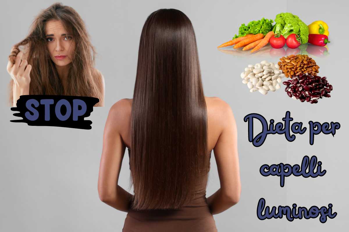 dieta per capelli luminosi