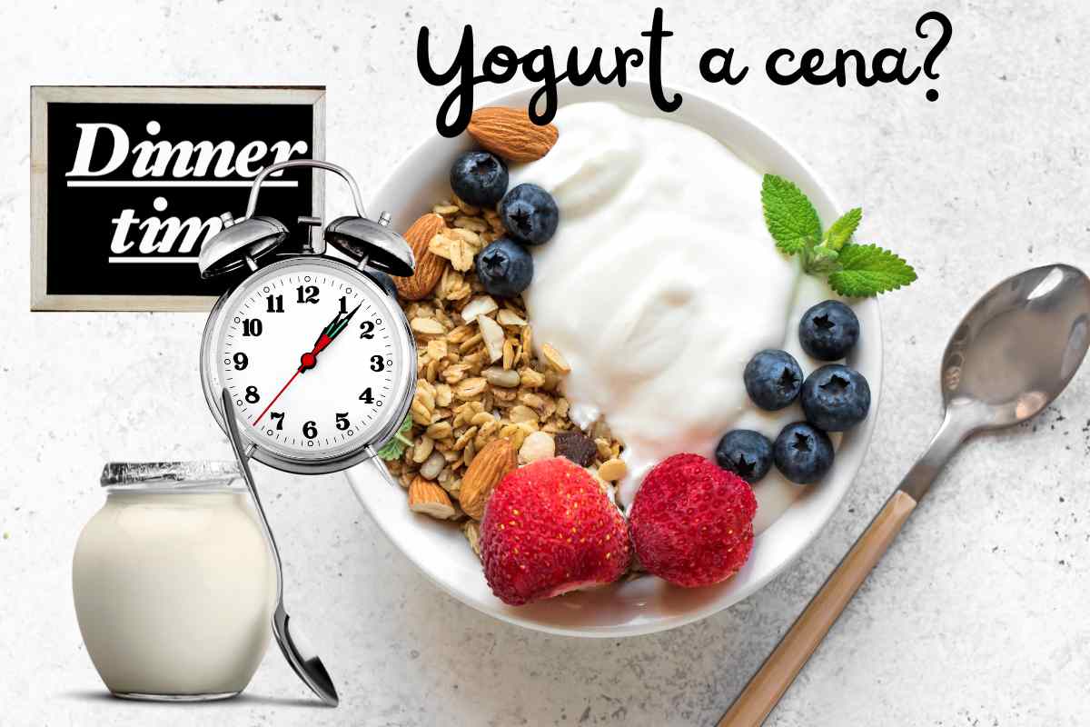 yogurt per cena